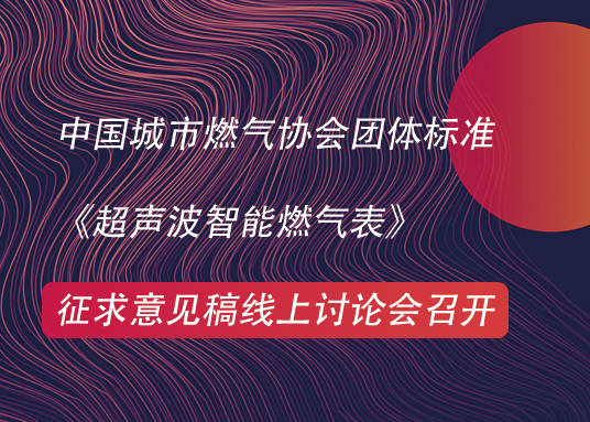 中国城市燃气协会团体标准  《超声波智能燃气表》  征求意见稿线上讨论会召开
